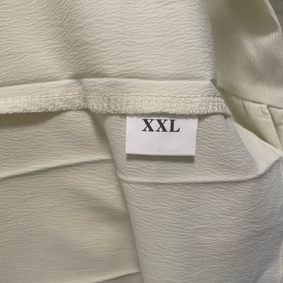 Short Sleeve Dress Apricot Color - Picture 3 of 3